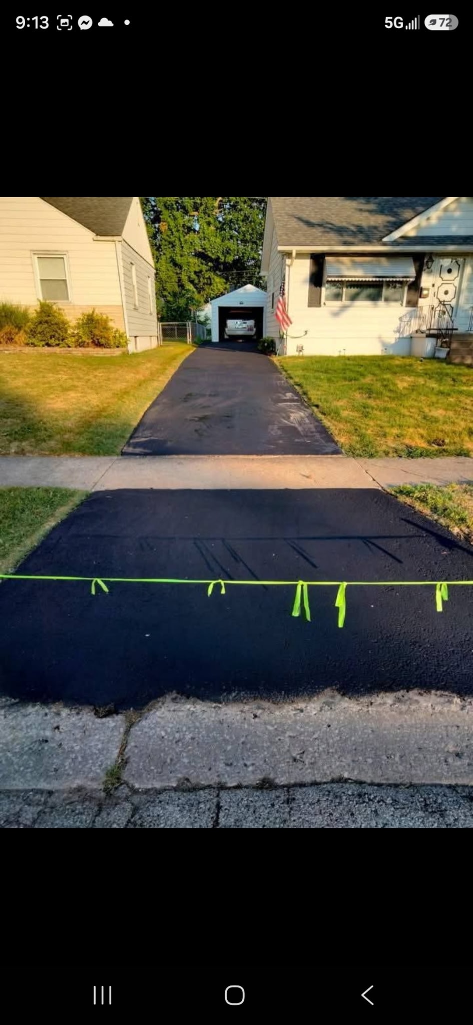 Residential driveway sealcoating — Silver Lining Asphalt
